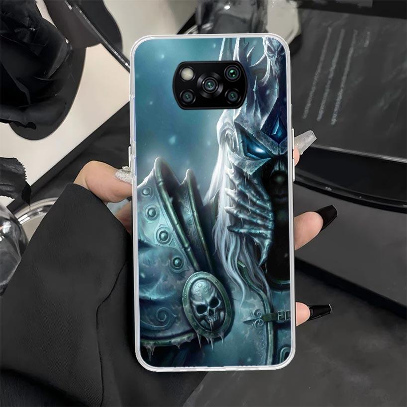 W-World Of W-Warcraft W-Wow Phone Case for Xiaomi Poco X7 X6 X5 X3 Pro X4 Nfc F7 Ultra F6 F5 F4 Gt M6 M5S M4 M3 Soft Silicone Co