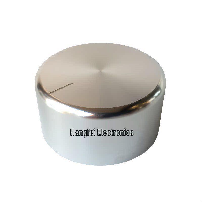 Aluminum Alloy Knurled Volume Knob for Potentiometer & Amplifier (44x22mm)