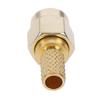 5Pcs Sma Male Plug Rf Coaxial Connector Crimp For Rg58 Rg142 Rg400 Lmr195
