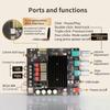 T1002P 100W x2 Digital Amplifier Board TPA3221 and 3116 Powerful Output And Bass Treble Adjustment For Home Theater
