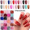 French Design False Nails Red Blue Press On Nails New False Nail Tips  Manicure Tool