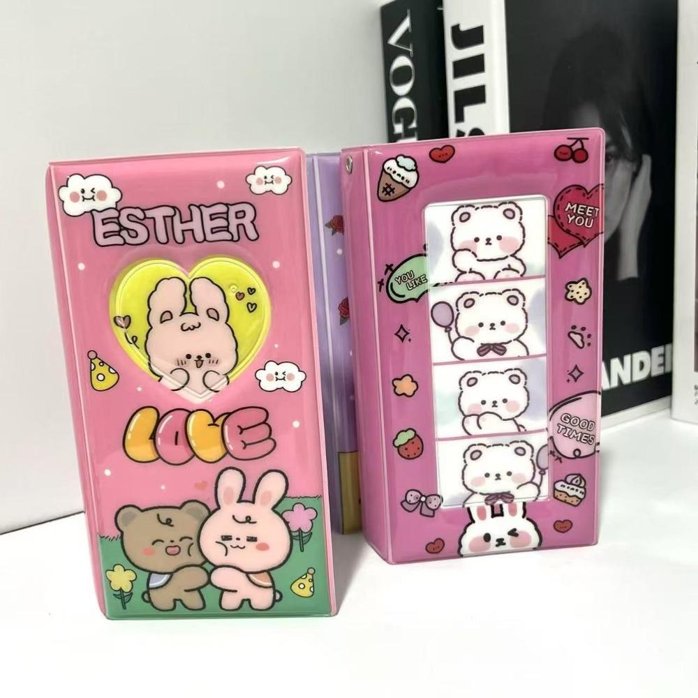 

PVC Kpop Album Cartoon Photocard Holder New Star Photo Frames Gift 4