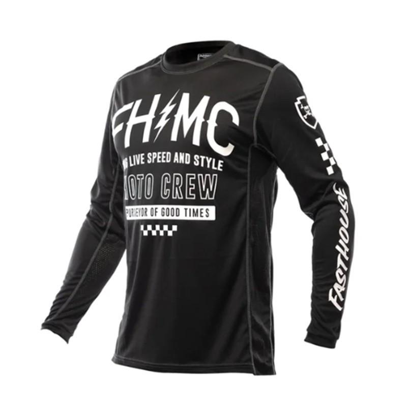 FASTHOUSE Schnelltrocknendes Langarm-Radtrikot Mountainbike Downhill-Rennen Outdoor-Trail-Fahren