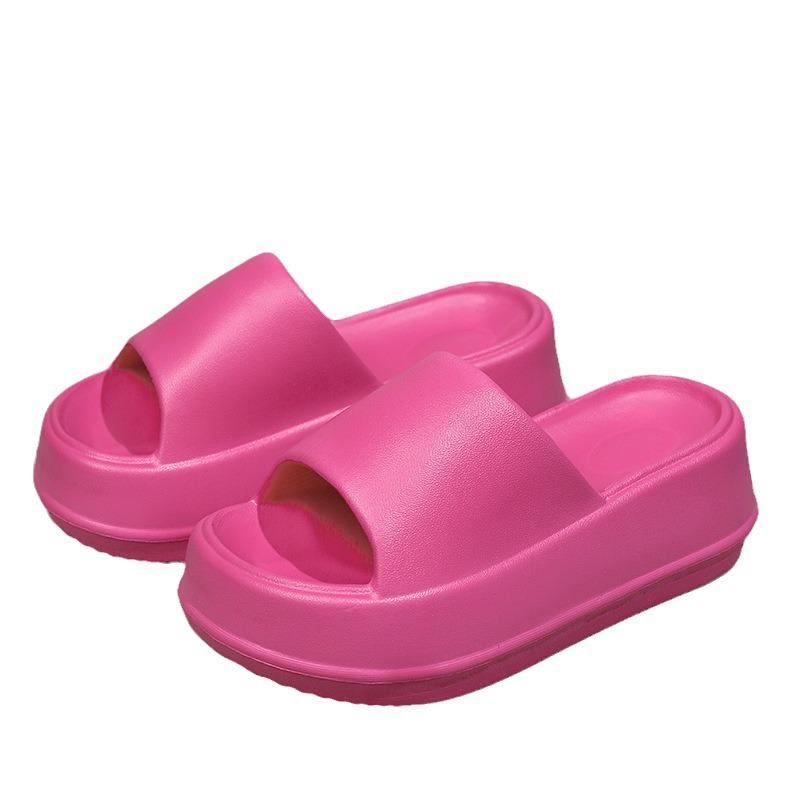 Women's Summer Thick-Soled EVA Slippers for Indoor and Outdoor Use