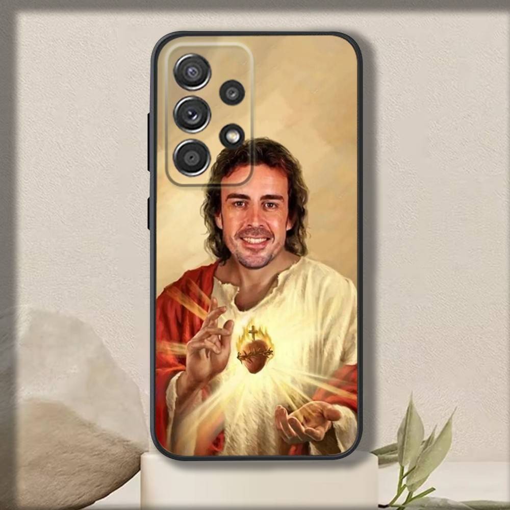 

NO14 F-Fernando-os A-Alonso-s Phone Case For Samsung S 25,24,23,22,30,21,10,9,Ultra,Plus,Lite,FE,4,5 G Soft Black Case Samsung S235G