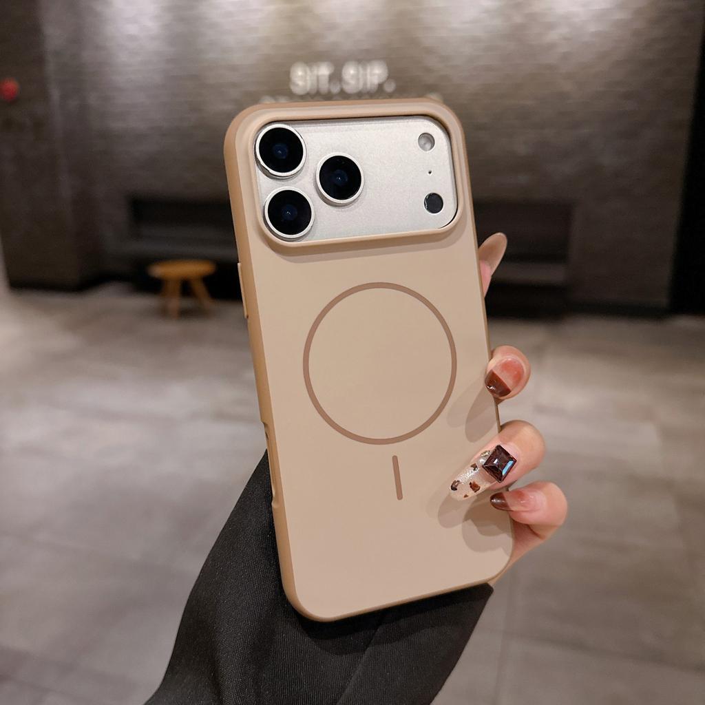 Luxury Phone Case for  iPhone 17 16Plus 15 14 13 12 Pro Max Air with MagSafe Wireless Magnetic Charging Protection