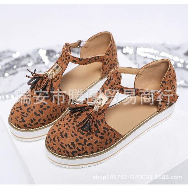 

Shoes women s single shoes platform-soled large-size fringed sandals 43