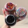1000Pcs Colorful Elastic Hair Bands for Girl Scrunchie Rubber Band Ponytail Holder Kids Hair Accessories Baby Hair Ties
