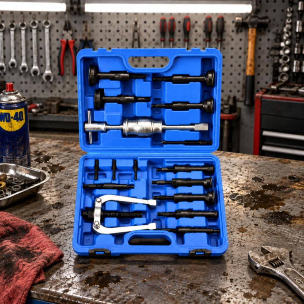 16 Pieces Internal-Hole Bearing Puller Tool Kit Versatile Inner Remover