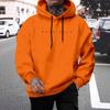 Men's High Street Casual Loose Hooded Sweatshirt - Trendy Brand, Autumn/Winter Style