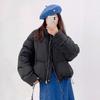 Off Season Short Women Down Cotton Coat Winter Fashion Thicken Padded Jacket Korean Trendy