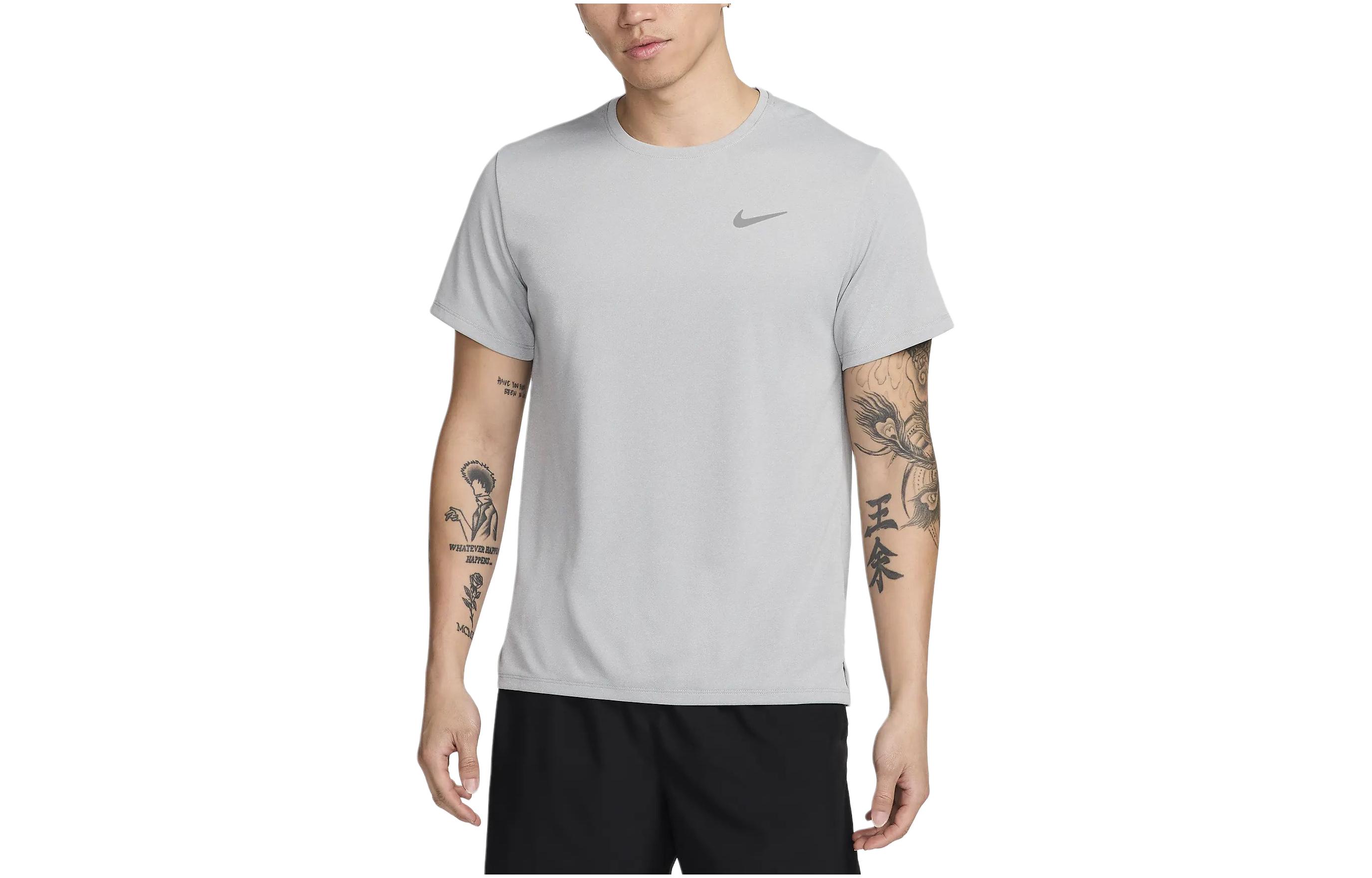 Nike Dry Fit UV T Shirt Men s Gray DV9316-098 XL