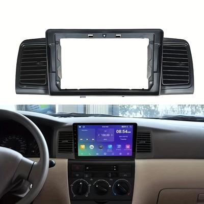 2 DIN Autorádio 9'' Rámeček pro Toyota Corolla E120 e 120 pro BYD F32007-2011 Palubní deska Fascia Stereo Panel Sada pro palubní desku
