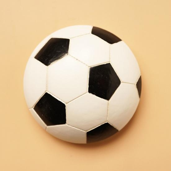 Sports Ball Magnetic Bottle Opener Wooden Beer Cap Remover with Refrigerator Magnet Football Basketball Design Unique Bar Decor Gift for Sports Fans