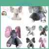 Entzückendes Elefanten-Plüschtier mit beweglichen Ohren Perfektes Babygeschenk