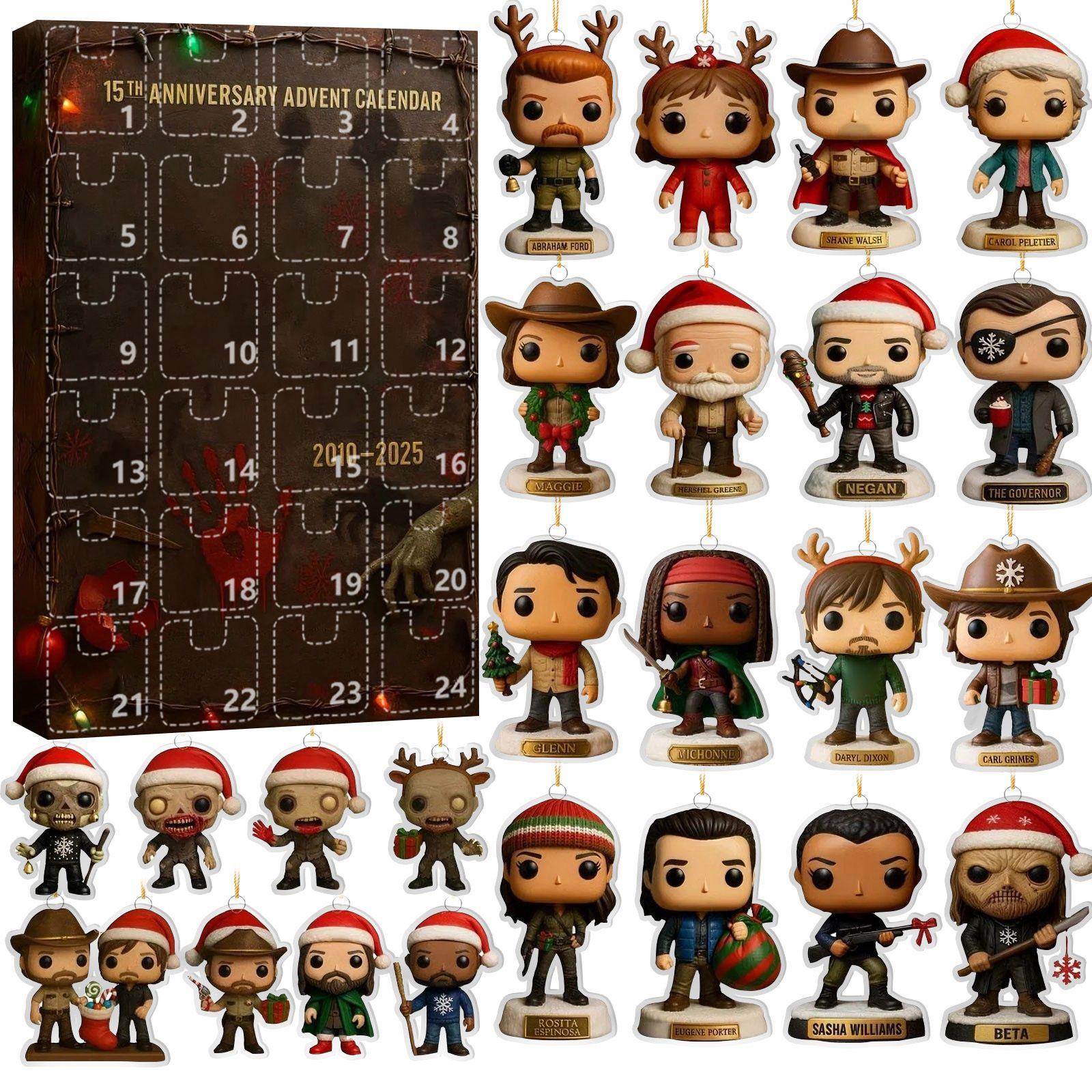 

2D Адвент-календарь включает 24 адвент-календаря, календарь обратного отсчета и коллекционные сюрпризы One Size