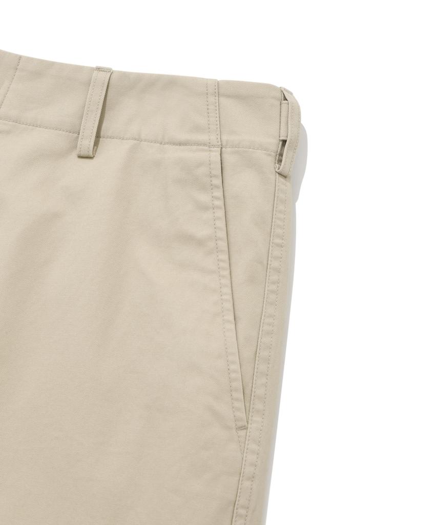 COVERNAT Wide Chino Pants Beige