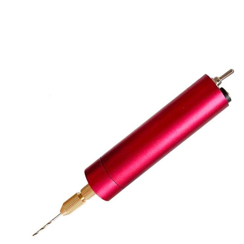 Rotary Electric Handle Nail Drill Kit Multi-Tool for Epoxy Polishing Cleaning and Engraving Mini-Electric Drill Grinder