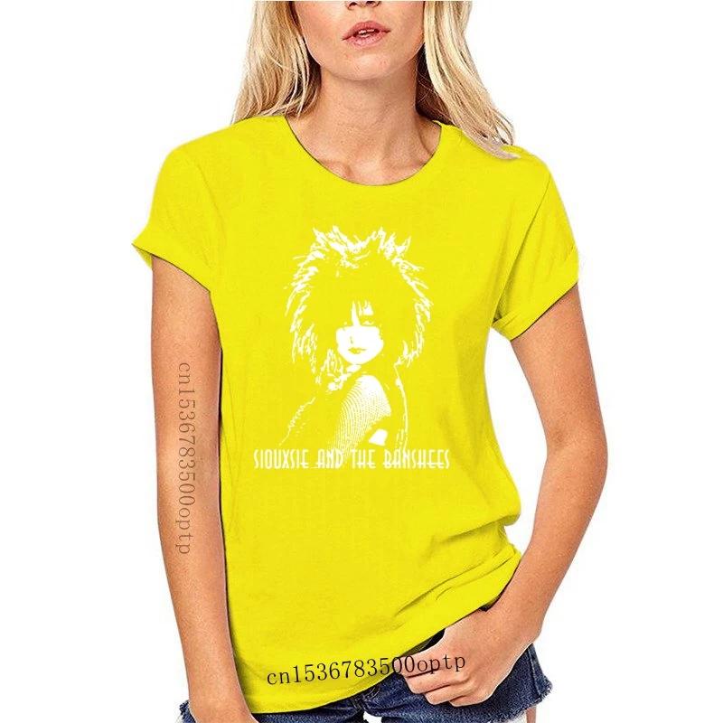 Ny Siouxsie And The Banshees Retro Musik Punk 80-tals T-shirt