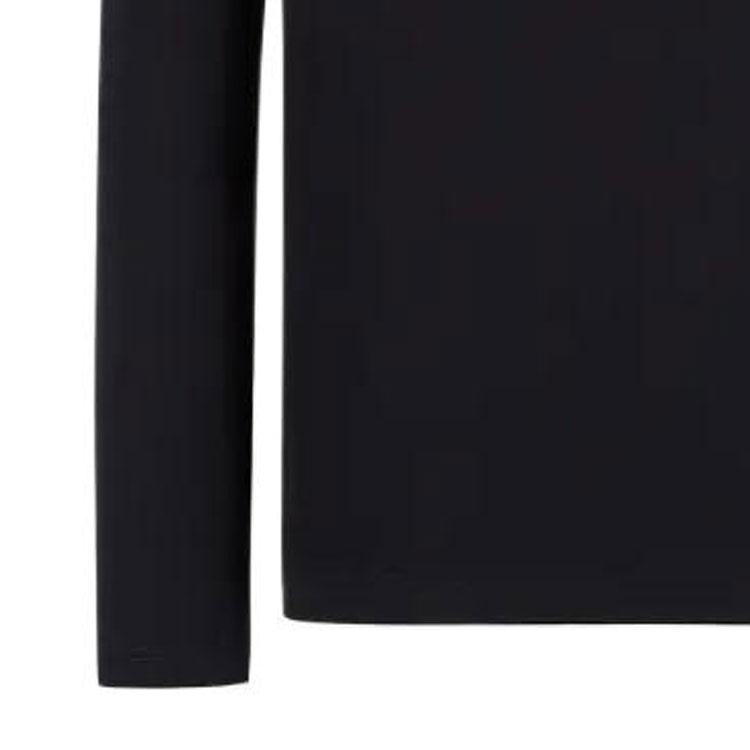 Emporio Armani Essentials Solid Logo Patch Crew Neck Pullover Long Sleeve T-Shirt Men tops Blue 8N1TR1-1JRGZ-0920
