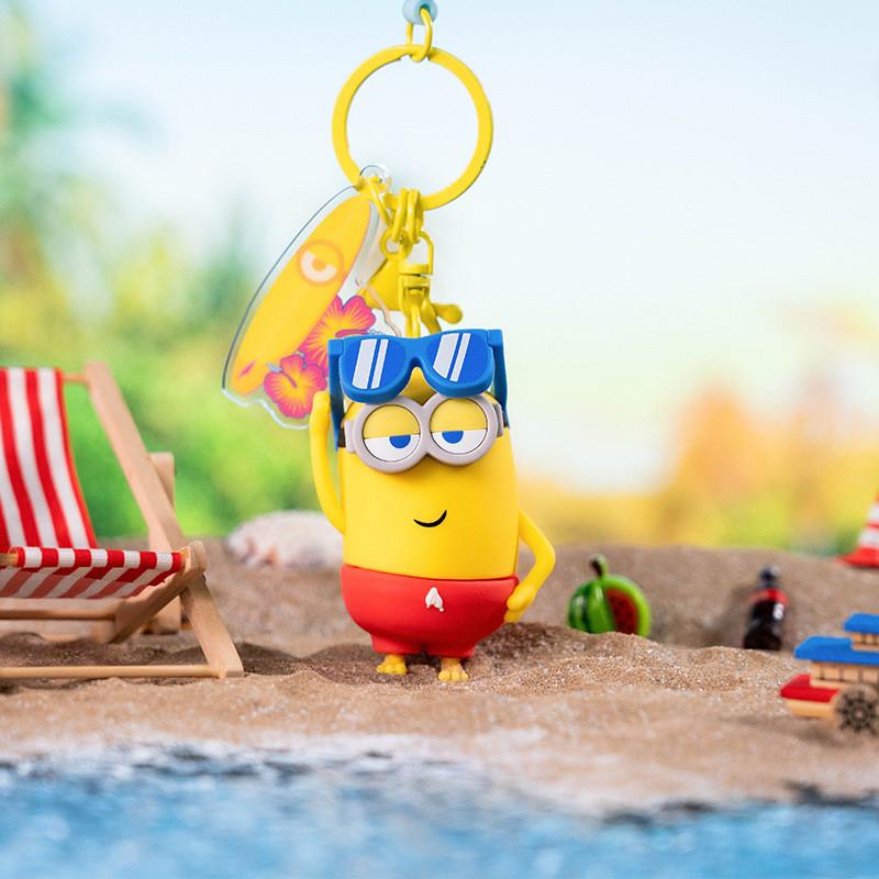 Minions Time Summer Keychain Pendant With Cartoon Characters For Bag Key And