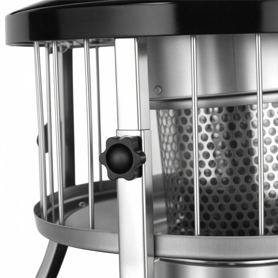9000 BTU Kerosene Radiant Heater Heater Non-Electric Stove Portable Indoor for Camping Hunting Cooking (Black) Convection