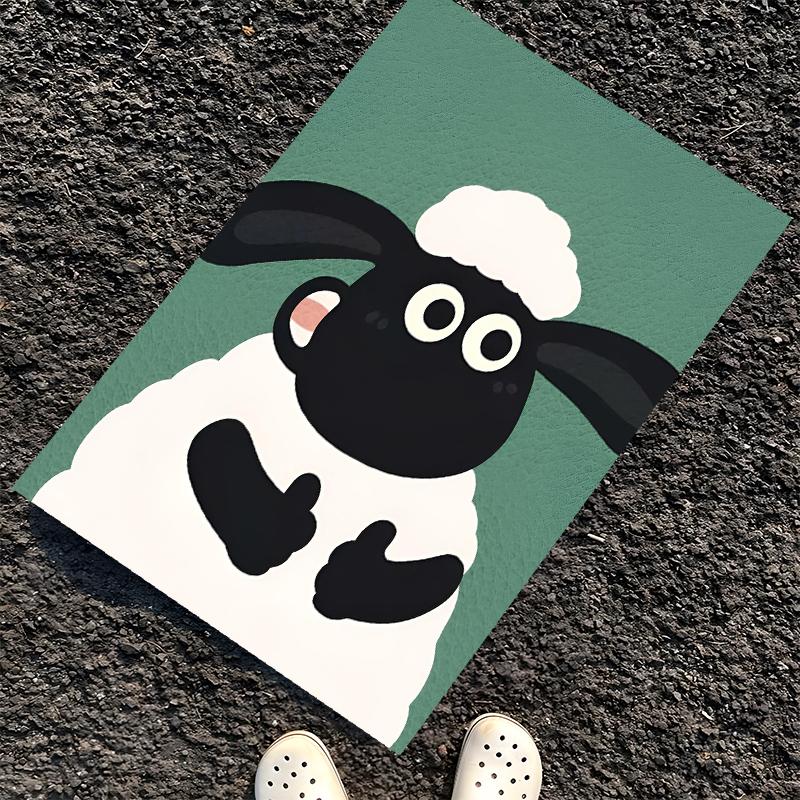 Shaun the Sheep Printed Carpet, Rug for Office Chair Living Room Bedroom Kitchen Room Decor Gifts.