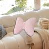 Bow Cushion Bowknot Shaped Throw Pillow Ornament PP Cottons Decorative Bedside Suitable for