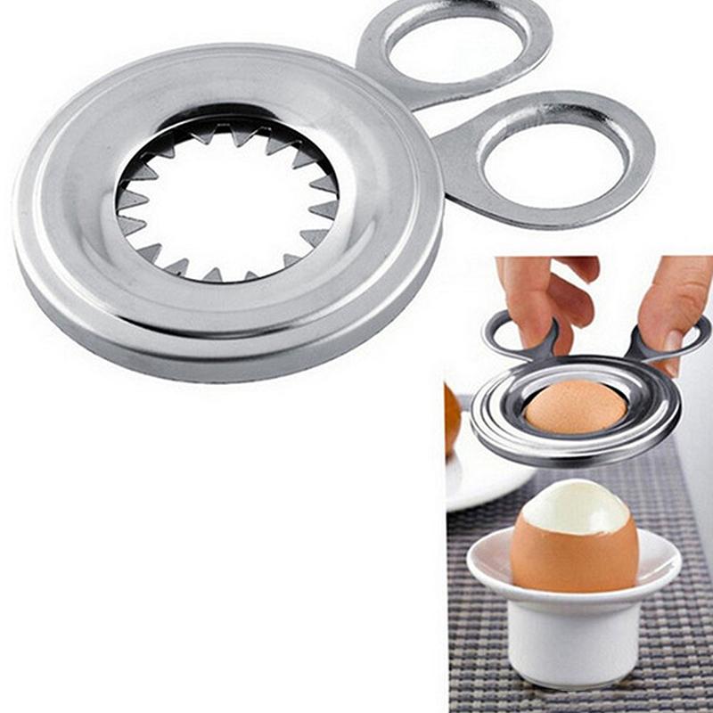 Boiled Egg Cutter Egg Scissor Kitchen Tool Stainless Steel Egg Cutter Boiled Egg Shell Scissor Peeling Tool Kitchen Accessories
