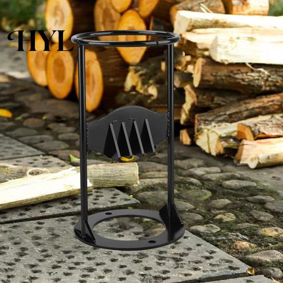 Wood Splitter Wedge Metal Heavy Duty Log Manual Kindling Portable Outdoor Camping Cooking Firewood Splitting Tool