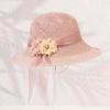 Summer Sun Hat For Women With Large Brim Foldable Breathable Cotton Floppy Hat For Outdoor Fashion