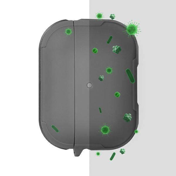 Etui do AirPods Pro UNIQ Antimicrobial Szare