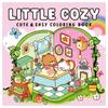 40-Page Fruit & Food Cartoon Doodle Coloring Book for Kids Aged 4+