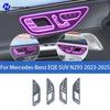 For Mercedes-Benz EQE SUV X294 -2025 Car Interior Center Console Protective Sticker Interior Decorative Strip TPU Protective