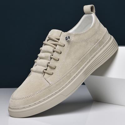 Piele de piele intoarsa Pantofi formali de afaceri din piele de vaca Pantofi barbati moale pentru barbati Pantofi casual in aer liber Incaltaminte pentru skateboard barbati in stil britanic
