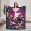 Coperte Anime Cartone Animato Gravity Falls Morbide Calde Fantastici Plaid per Casa Ristorante Primavera Autunno