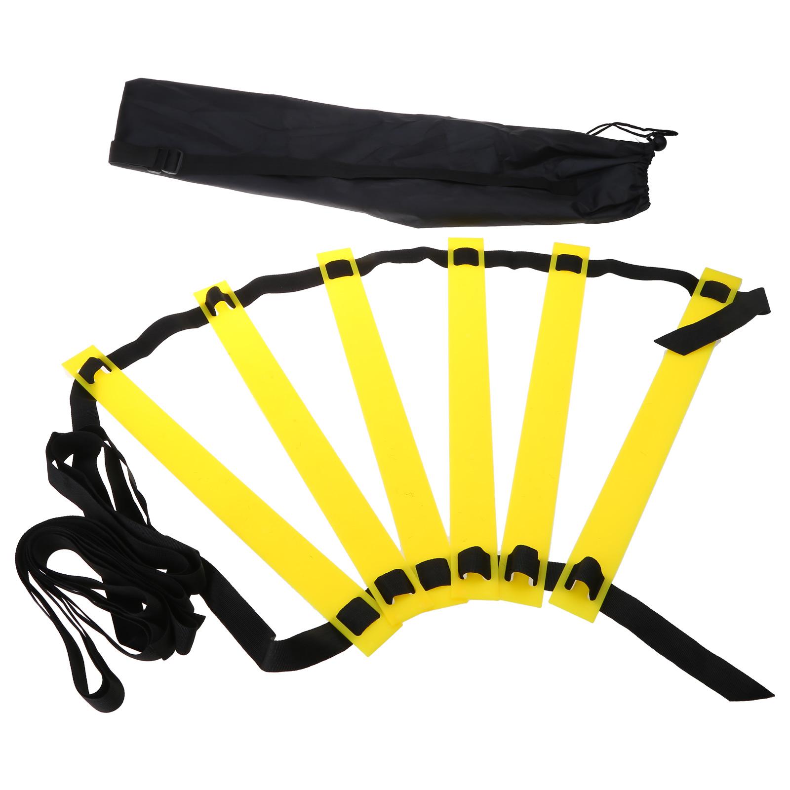 

Сходи для спритності. Набір для тренування швидкості. Драбини для футболу. Футбол. Сходи з сумкою для перенесення. 3M