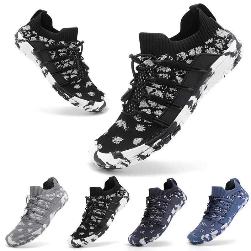 2025 Summer Quick-Dry Beach Aqua Shoe Men Women Elastic Barefoot Breathable Antiskid Surfing Wading Shoe Upstream Water Shoes