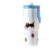 Cartoon Animal Vacuum Flask With Large Capacity For Home And Outdoor Use