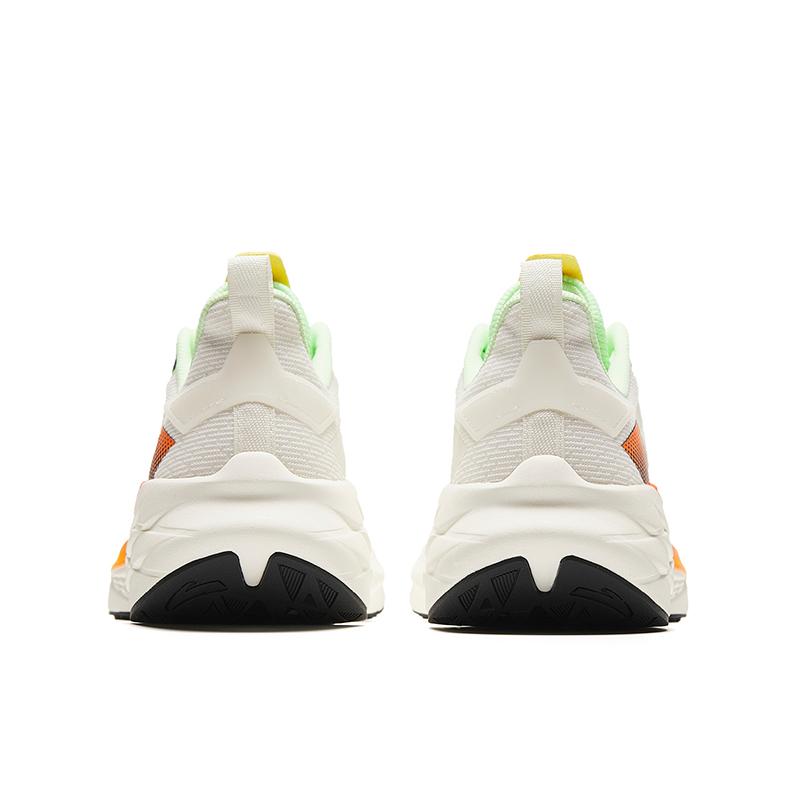Anta Lightweight Shock Absorbing Non-Slip Breathable Durable Low-Top Running Shoes Men Sneaker White Green Black 912425502-4
