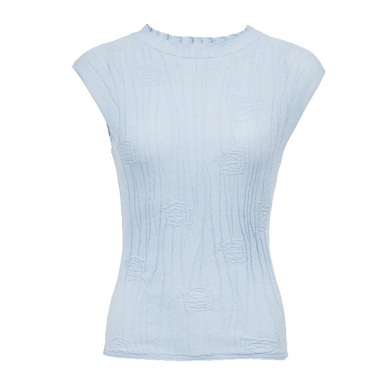 VEROMODA Women s Sleeveless Round Neck Knit Top M