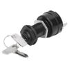 Ignition Switch with 2 Keys 4 Pin 1025151‑01 Replacement for Club Car Precedent Gas Club Car Models 2004‑UP