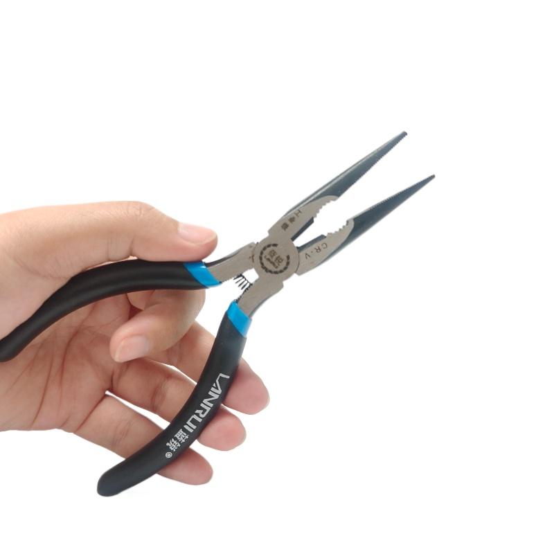 8 Inch Long Pointed Needle Nose Pliers Beak Clip Manual Small Specific Pliers Multifunctional Hand Tool 6 Inch
