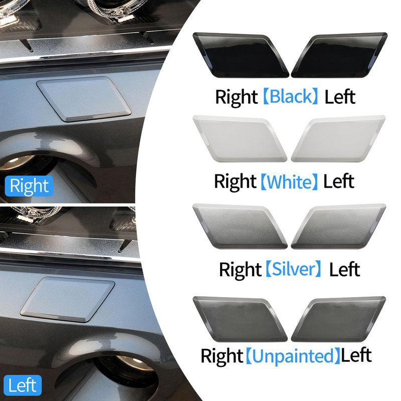 Car Front Bumper Headlight Washer Spray Cover Cap Accessory Replacemente For BMW X1 E84 LCI 2013-2016 51117347666