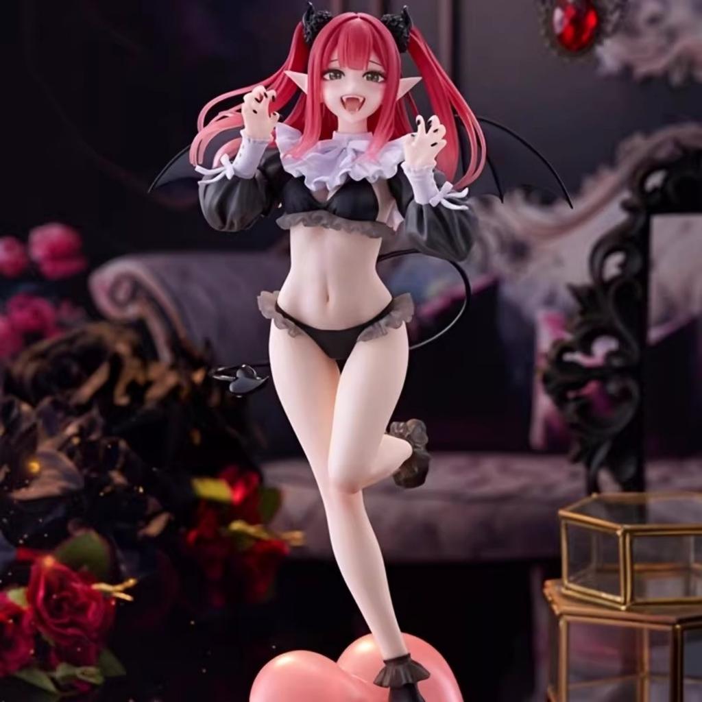 29cm Anime Figure My Dress-Up Darling T-Most Kitagawa Marin PVC Model Cos Beautiful Devil Liz Desktop Ornaments Cute Model Toys