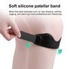 Patella Knee Straps,Adjustable Patella Stabilizer,Silicone Band Elasticity Fixed Protection Patellar Ring For Outdoor Sports