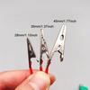 30PCS Premium Alligator Clips Electrical, 28/35/45mm 5 Colors Test Leads Cable with Crocodile Clips, Dual Ended Jumper Wires