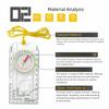 Compass Navigation Map Ruler Reading Scouting Scale Outdoor Orienteering Gear for Hunting Survival Travel Backpacking