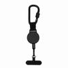Heavy Duty Retractable Phone Lanyard Steel Cable 360 Rotation Retractable Cellphone Strap Retractable Design Belt Clip