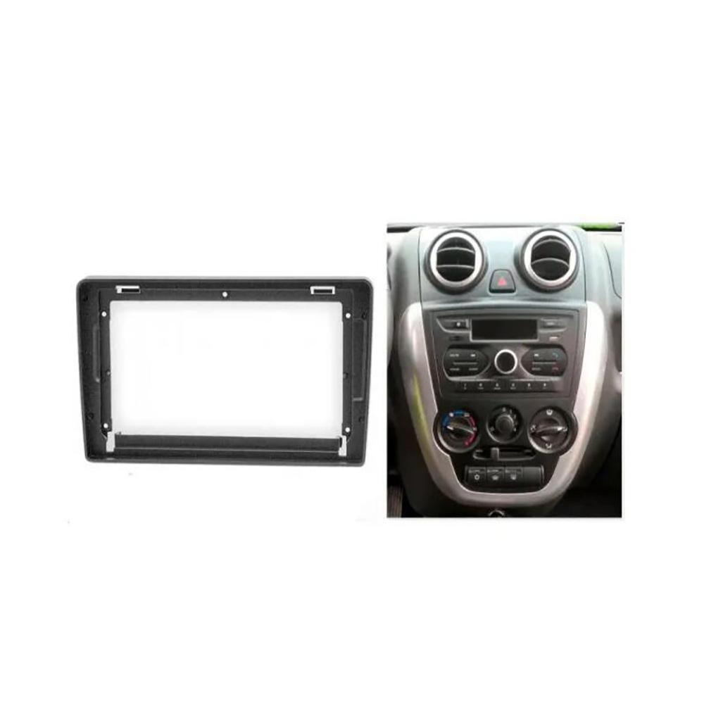 9 inch Car Fascia Radio Panel Console Cover Trim Frame For Lada Granta 2013-2017